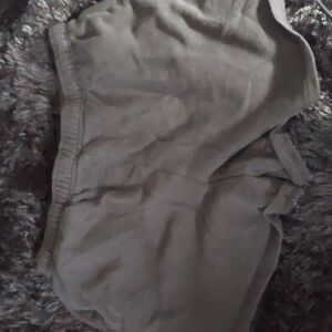 SO Balck Drawstring Shorts